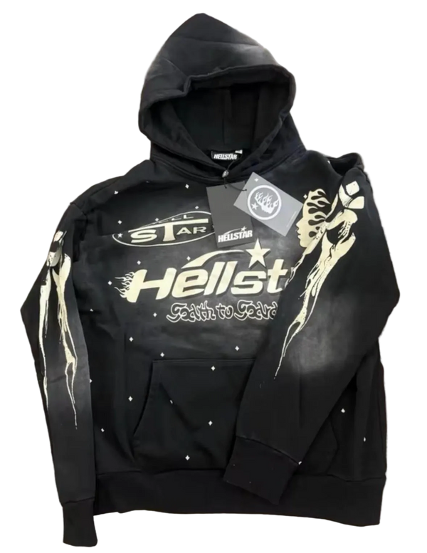 Hellstar Starlight Black Hoodie
