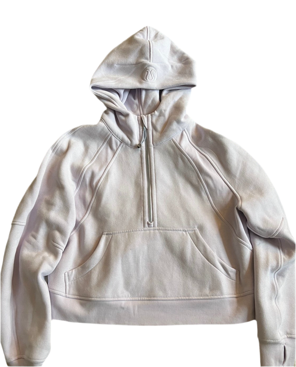 Snow Lulu oversized Half zip hoodie