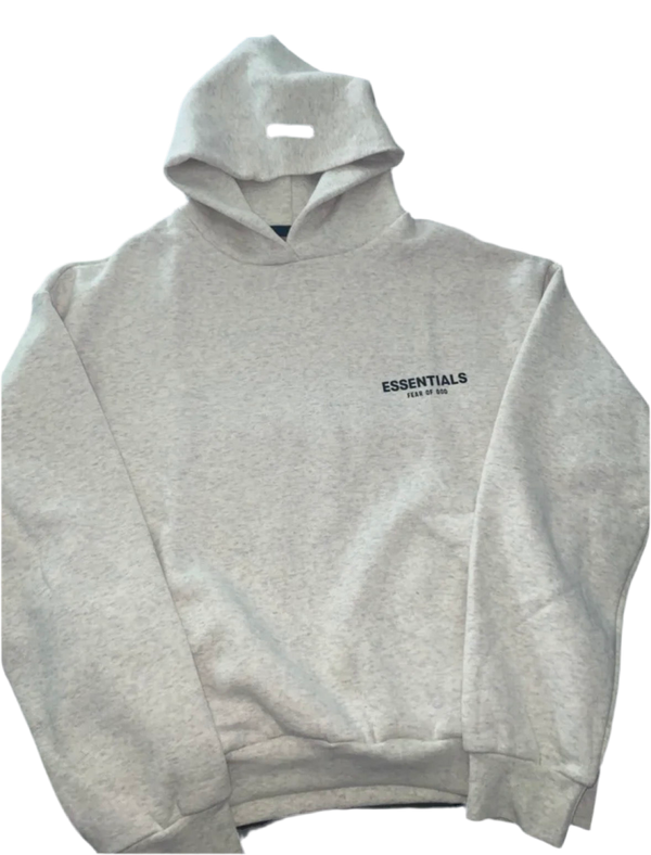 Essentials fear of god vanilla white hoodie