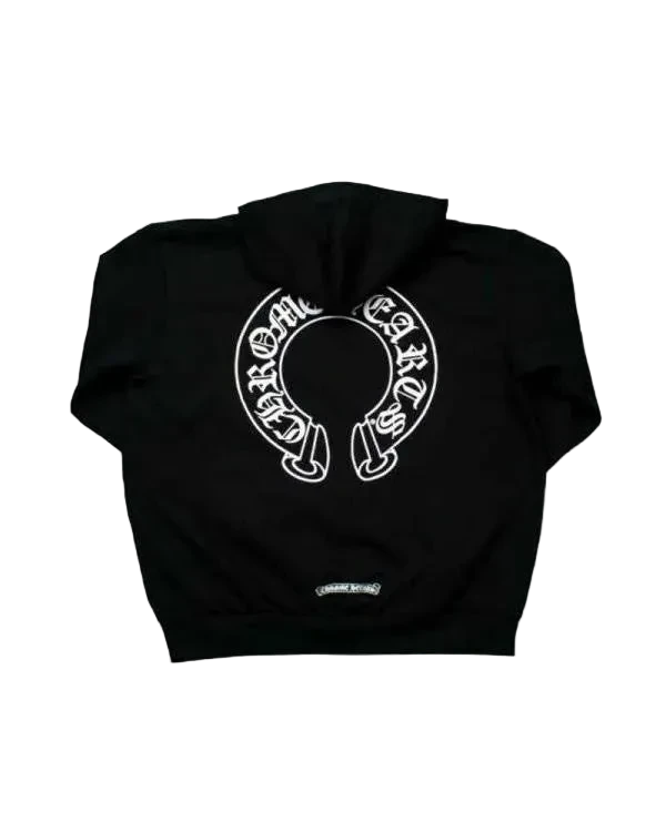 Chrome Black Zip Up